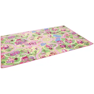 Snapstyle Kinderteppich 100 x 100 cm Rosa