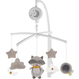 Zopa Music Mobile Raccoon Baby-Karussell für das Kinderbett mit Melodie 1 St.