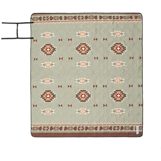 Picknickdecke wasserdicht Sanddicht Gesteppt Verdickung 3 Schichten Extra groß Strandmatte Waschmaschinenfest tragbar faltbar gepolstert Teppich zum Camping Wandern Reise Garten 200x200cm 200x300cm