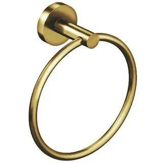 Aloni Handtuchring Ø 16 cm Gold gebürstet