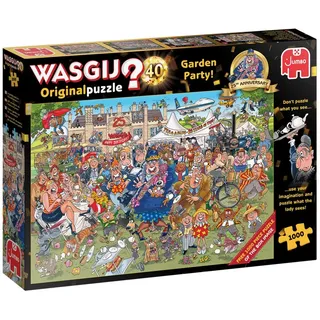 JUMBO Spiele Wasgij Original 40 Garten Party 25 Jahre Jubiläumsedition