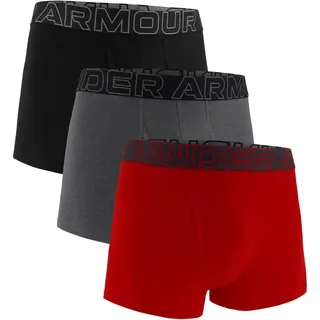 Under Armour Performance Cotton Solid Boxershorts grau 3XL 3er Pack