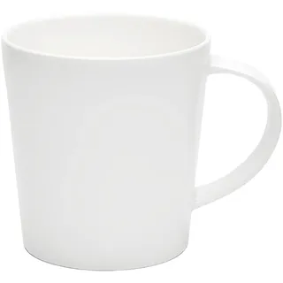Weiße Tassen aus Knochenporzellan, große Kapazität, Keramik, Frühstück, Haferflocken, Milch, Teetasse, Suppenschüsseln, luxuriös, dünn, leicht, Porzellan-Kaffeetassen mit Griff, für Milchshakes, Eis