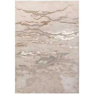 KADIMA DESIGN SARNTAL Designer-Teppich 120 x 170 cm Gold