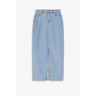 Maxi-Jeansrock Mit Schlitz - S