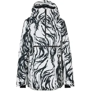 Tchibo - Halfzip-Skijacke - Damen - Gr. 46 - schwarz/print