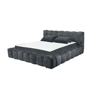 Möbel Kraft Bexley 180 x 200 cm Schwarz