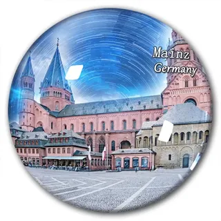 Deutschland Mainz Kühlschrankmagnet Kühlschrankaufkleber Deko Magnet Reise Souvenir Kristallglas