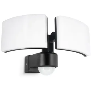 SSC-LUXon Außenleuchte Aluminium, Kunststoff 40W IP65 Bewegungsmelder schwarz