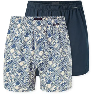 SCHIESSER Weiter Boxer SCHIESSER "Boxershorts Multipacks", Herren, Gr. 6, 927, sonstiges, Single Jersey, Obermaterial: 100% Baumwolle, weit, Unterhosen, ideal als Geschenk, mit Eingriff