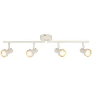 Briloner Deckenlampe 4-flammig schwenkbar Altweiß