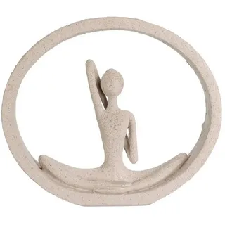 home&styling collection Home Styling Collection Yoga-Figur in beige | Gr.: onesize