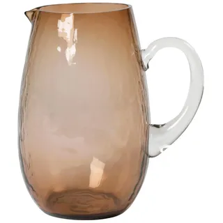 Broste Copenhagen 14496207 Hammered Krug Brown 2 l (1 Stück)