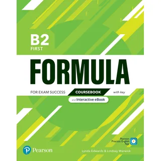 Pearson Education Limited Formula B2 First Coursebook with key & eBook