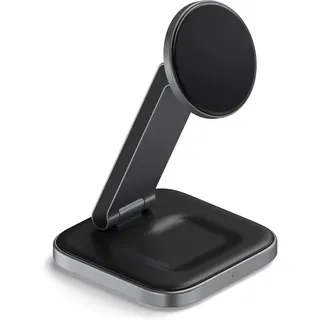 Satechi 2-in-1 Foldable Qi2 Wireless Charging Stand