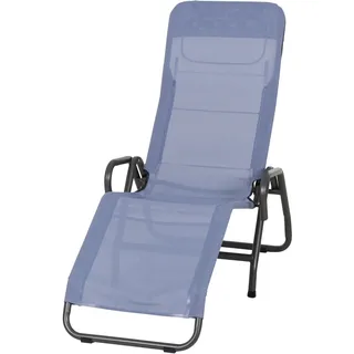 Siena Garden Bito Kippliege 139 x 72 x 118 cm blau