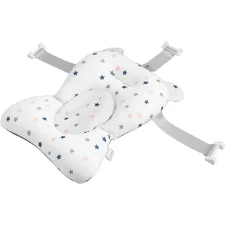 Baby Badewanne Kissen | Baby-Badesitz Baby-Badekissen | Neugeborenes Baby-Badesitz-Stützwanne, Baby-Badematte Rutschfestes Weiches Badesitznetz, Verstellbares Badesitznetz Für Babys, 43x28x22cm