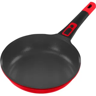 King Click-Grip Bratpfanne 20 cm rot-schwarz 		