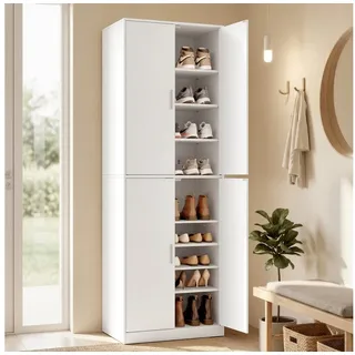 VASAGLE Schuhschrank 60 x 175 x 37 cm
