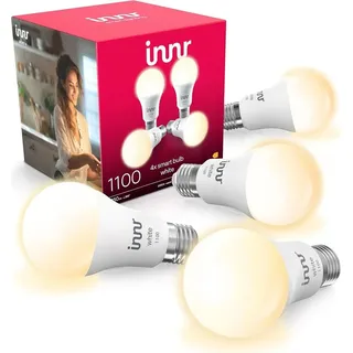 Innr Lighting Smart-LED-Lampe E27 10,4 W warmweiß 4 St.