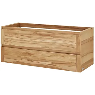Wohnwert Waschtischunterschrank  Capri , holzfarben , Maße (cm): B: 120 H: 52 T: 45.5