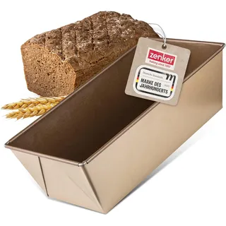 Zenker Brotbackform 30 Cm MOJAVE GOLD, Backform Aus Stahlblech, Brotform Mit Ker