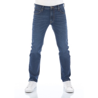 Lee Herren Jeans Stretch Denim Daren Zip Fly Regular Fit Regular Fit Blau Normaler Bund Reißverschluss L 34