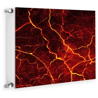 Magnet Heizkörperverkleidung Heizkörperabdeckung 60 x 60cm Rot