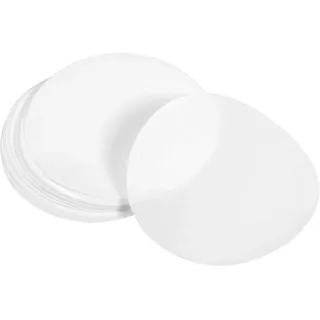 GRÄWE Backpapier für Burgerpresse, 100 Stück für 3er Party-Hamburgerpresse, Burgerpapier, Papier kleine Hamburger-Patties und Patty-Presse, Burger-trenner rund 6, 5 cm, Patty Trenner
