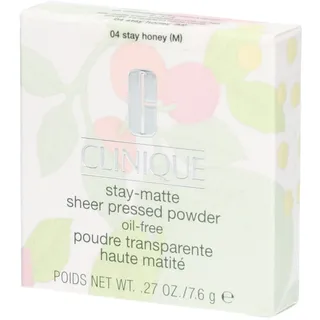 Clinique Stay-Matte Sheer Pressed Powder 04 stay honey