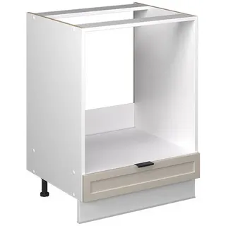 Vicco Herdumbauschrank Fame-Line 60 x 0 x 0 cm Grau-Beige