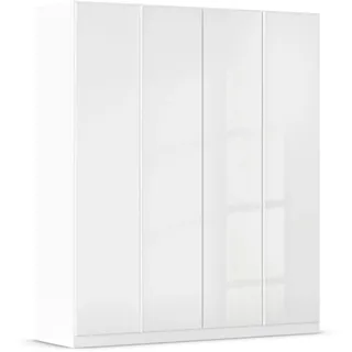 Rauch Drehtürenschrank Monostar 181 x 210 x 54 cm Weiß/Glas