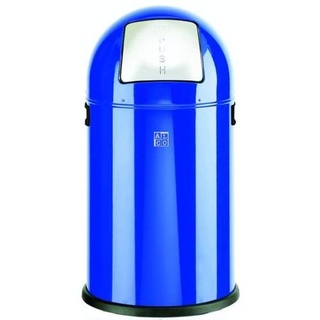 Abfallsammler mit Push-Klappe 20 Liter blau