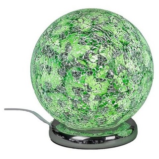 formano Tischleuchte Touch Kugel-Lampe Mosaik Grün, ohne Leuchtmittel grün Ø 20 cm x 20 cm x 24 cm