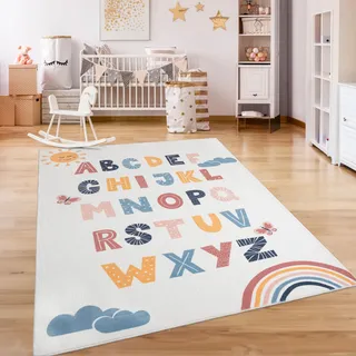 Paco Home Eliz 394 Kinderteppich 80 x 150 cm Bunt