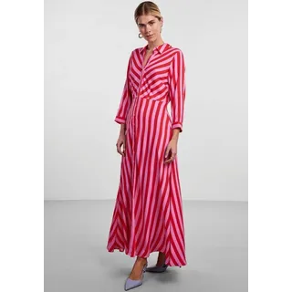 Y.A.S Hemdblusenkleid YASSAVANNA LONG SHIRT DRESS Viskose, loose fit rosa XS (34)
