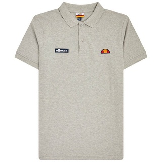 Ellesse Poloshirt Herren Polo-Shirt MONTURA - Pique, Kurzarm grau S
