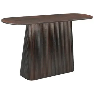 Natur24 Beistelltisch Salvator Konsolentisch 140x40x76 cm Mangoholz Natur