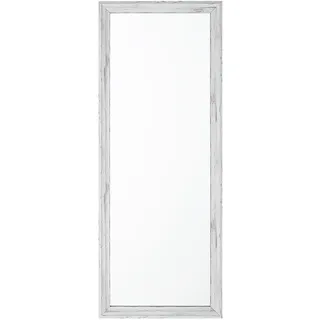 Beliani Wandspiegel Benon 50 x 130 cm Weiß
