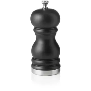 Was Classic Mill Salzmühle 11 cm Schwarz matt unbefüllt