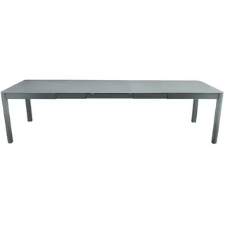 Fermob - Ribambelle Gartentisch mit 3 Einlegeplatten, gewittergrau