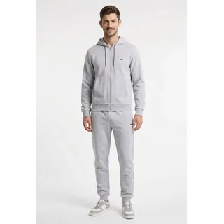 Lacoste Jogginganzug Trainer Set, Trainingsanzug Set, mit weichem Fleecefutter grau M