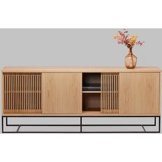 WoodMan Ende 188 x 75 x 45 cm Braun / Beige