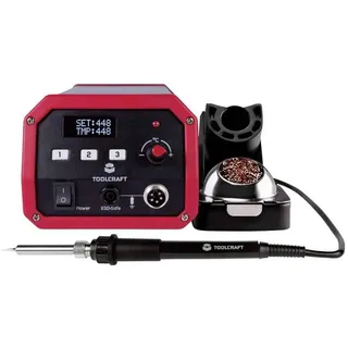 TOOLCRAFT ST-100D Lötstation digital 100W 150 - 450°C inkl. Lötspitze