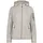 Kapuzen Fleecejacke Braun 42