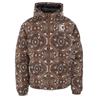 Karl Kani Winterjacke Karl Kani Herren KM233-037-2 KK OG Paisley Puffer Jacket (1-St) braun XXL (60/62)