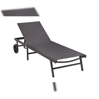 Merxx Tessin Liege 201 x 64,5 x 97,5 cm Grau