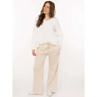 Zwillingsherz Feel Good Club Sweathose Beige L