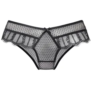LASCANA Tanga 3 St. Schwarz/Rosé 40/42