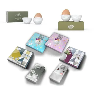 FIFTYEIGHT PRODUCTS Eierbecher Set 4-tlg. + Servietten, (1-tlg)